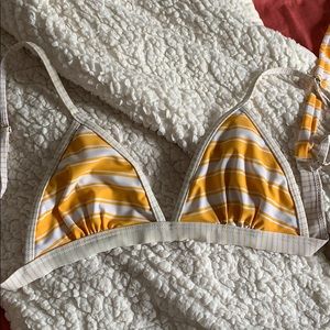 Triangle bikini set